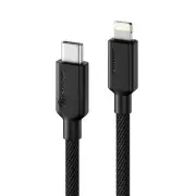O-Alogic 2m USB-C to Lightning Charging Cable 2.4A Elements Pro Series - Black