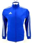 NEW Adidas Tiro 19 Training Soccer 3 Stripe Track Jacket Full Zip Blue Men's L