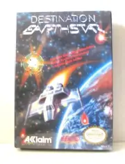 Sealed Nintendo NES Destination Earthstar 1990 Video Game