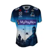 Gold Coast Titans NRL Dynasty ANZAC Jersey Sizes S-5XL! T3