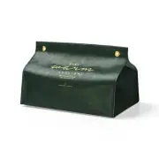 PU Tissue Box Cover Paper Dispenser Hotel Car Auto Napkin Holder Case Classic