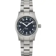 Hamilton Khaki Field Quartz 33 MM Blue Dial Watch H69301140