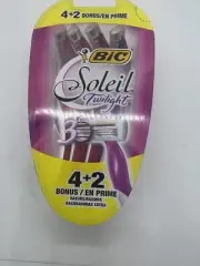 New Pack Of Bic Soleil Twilight Women's Disposable Razors 6 Count r8t11