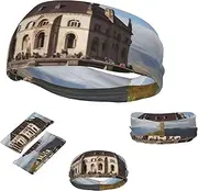 FJWSLCH Historical monuments of Armenia Headbands for Women Men Non Slip Workout Sweatbands Adjustable Sports Hair Bands Elastic Head Bands Moisture Wicking Hairband for Running, Cycling, Yoga, Spa
