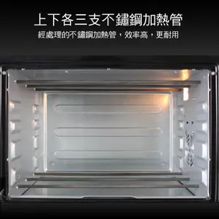 晶工牌 30L JK-7300雙溫控旋風電烤箱（送半條吐司模、不沾烤盤、馬芬烤盤、迷你吐司模、 烤盤碗、造型壓模器）