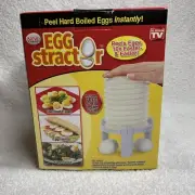 EGG STRACTOR- AS SEEN ON TV- PEEL HARD BOILED EGGS INSTANTLY- NEW IN BOX