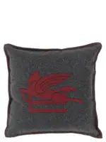 [Etro Home] Etro Home-Pegaso Cushions Grigio-Unisex OS