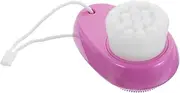 HONITANO Dual Sided Silicone Face Brush for Deep Cleaning Facial Cleanser Exfoliating Tool