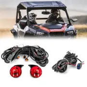 For Polaris RZR Can Am Legal Turn Signal Light Horn Kit+Fan Override Switch Kit