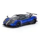 Tarmac Works 1/64 Pagani Zonda Cinque Blu Francia Diecast Scale Model Car