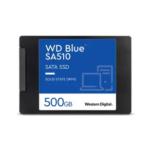 威騰 WD Blue 藍標 SA510 SATA SSD 500G 1TB 2TB 4TB 2.5 吋 固態硬碟