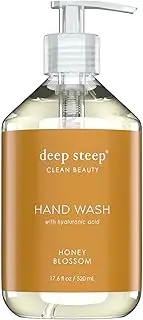 Deep Steep Deep Steep Fresh Honey Liquid Hand Wash, Honey Blossom, 17.6 Ounce,