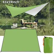 Waterproof Camping Tent Tarp Shelter Hammock Cover Lightweight Rain Fly 83"x59"