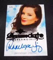 2017 Benchwarmer PENNELOPE JIMENEZ Dreamgirls #53 DREAM DATE Black #1/1 PLAYBOY