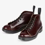 英國 GEORGE COX - 15083 MONKEY BOOTS 七孔短靴 軍靴 - 酒紅皮