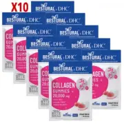 10X BESTURAL X DHC Collagen Gummy 20,000 mg* [10X 40 gummies ]