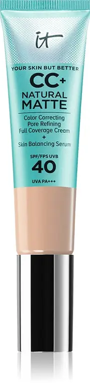 It Cosmetics Cc Matte Cream Makeup Foundation naturale Spf40 Fair light 32ml