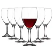 6x LAV 455ml Empire Red Wine Glasses Party Cocktail Drinking Glass Goblet Set