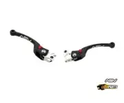 ASV Black Off-Road Brake and Clutch Lever For Suzuki DR200S 2019-2020