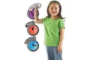Magnetic Daily Schedule Clocks 26 pieces