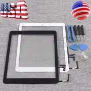 New Touch Digitizer Screen+Home Button Flex for iPad Air A1474 A1475 A1476 US fa