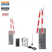 SENTRY BRUSHLESS Electric Automatic Folding 180 Degree Boom Barrier Gate park...