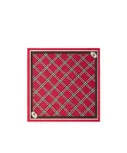 Burberry Checked Finished-Edge Scarf One size Post