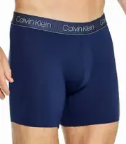 CALVIN KLEIN Air FX Tech Navy Blue Blue Boxer Brief Underwear Mens Sz S 28-30"