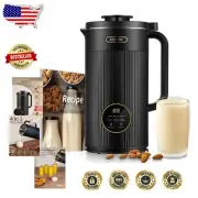 Versatile 35oz Soy Milk Maker with 8 Blades - Fresh Nut Milk & Baby Food