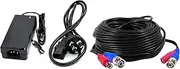 Elinz Power Cord Aus Plug & BNC Video Cable for 4CH 8CH Security Camera System