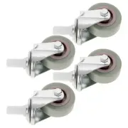 4 Pcs Clean The Wheels Shopping Mop Bucket Caster Replacement for