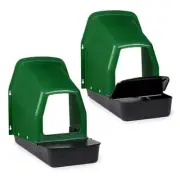 Wall Mounted Plastic Chicken Nest Box - Rollaway