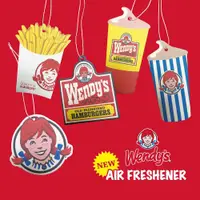 在飛比找蝦皮商城優惠-WENDY'S AIR FRESHENER 溫蒂漢堡 吊卡 