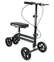KneeRover® Economy Medical Knee Scooter Steerable Walker, Crutch (Brand New)