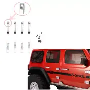 Metal Door Handle Metal Hinge DIY for 1:10 Trx-4 G500 G63 RC4WD RC Car