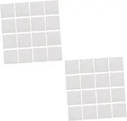Kisangel 2sets Inflatable Products Repair Patches Waterproof Stickers TPU Repair Sheets Swim Ring Patch Easy to Use 12pcs*2