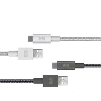 在飛比找樂天市場購物網優惠-Puregear 普格爾 編織金屬充電傳輸線FOR Type