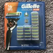 Gillette ProGlide Plus Men's 5-Blade Razor 16 Cartridges Fits Fusion5 & Proglide