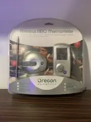 Oregon Scientific AW129 Wireless BBQ Thermometer LCD Remote Programmable Sealed