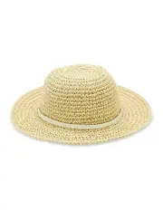[Morgan & Taylor Mini] Mini Rosalie Floppy Hat in Natural