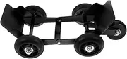 Tire Moving Trolley Motorcycle Tire Wheel Emergency Tire Mover for Quick Fix on The Go Random