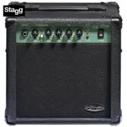 Stagg 10-Watt Studio Recording Equipment RMS Guitar Amplifier Black