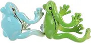 Sosoport 2pcs Animal Rings Cute Frog Ring Set Women Ring Adjustable Open Ring Animal Rings Fun Jewelry Frog Jewelry Accessories Adjustable Ring