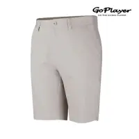 在飛比找momo購物網優惠-【GoPlayer】出清特價 男彈性腰高爾夫短褲-卡其(高爾
