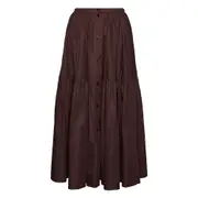 [Patou] Maxi Volume Buttoned Skirt