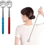 2 in 1 Telescopic Back Scratcher & Bottle Opener, (2-Pack) Portable Extendable T