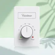 Manual Electric Baseboard Heater Thermostat for Home Both 120V and 240V 1PC