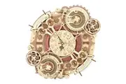 Zodiac Wall Clock Time Art 3D Wooden Puzzle