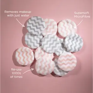 英國 Magnitone Wipeout Swipes 環保 重複使用 卸妝巾 卸妝棉 化妝棉