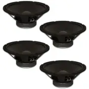 4 Goldwood Sound GW-1244 Rubber Surround 12" Woofers 290W each 4ohm Speakers